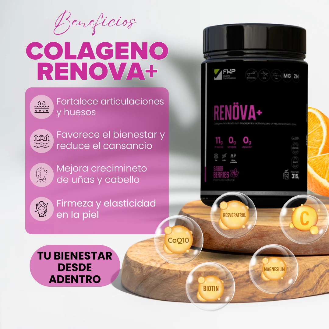 RENÖVA+ Colágeno Hidrolizado Premium